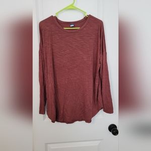 Like New Old Navy Luxe tee L
